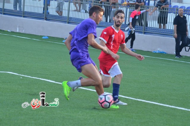 نادي الوحدة يطحن سروتكين4-0 على ارض الملعب الشرقي بالكادر المحلي واللاعب القسماوي يثبت نفسه